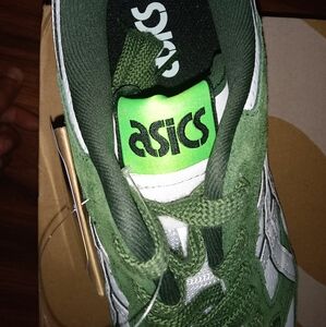 Asics Forest Green Athletic Shoes
